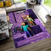 Minecraft Floor Rug Office Rug Suitable for Bedrooms Foyer Game Room Dormitory Anti-slip Rug Decorate Offices Perfect Gift for Women/Men
