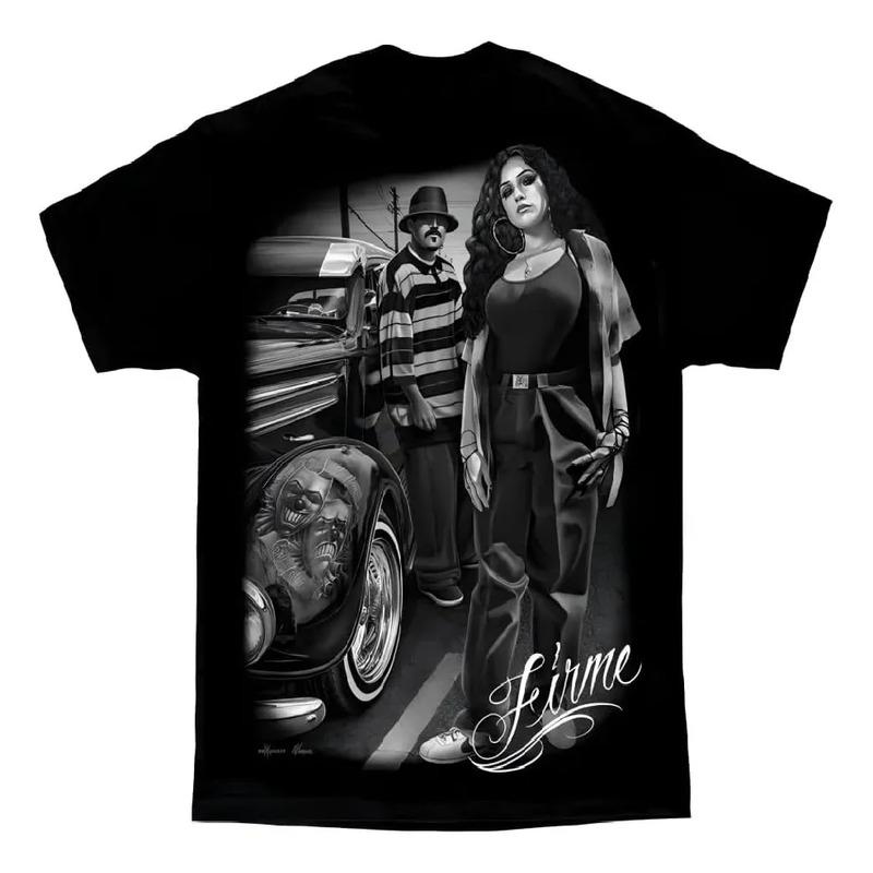 Gssubnat Matou Firme Lowrider Cholo Chola Chicano Art David S разноцветный