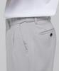 Musinsa Standard Lightweight Wide Hidden Banding Crop Slacks [Light Gray]