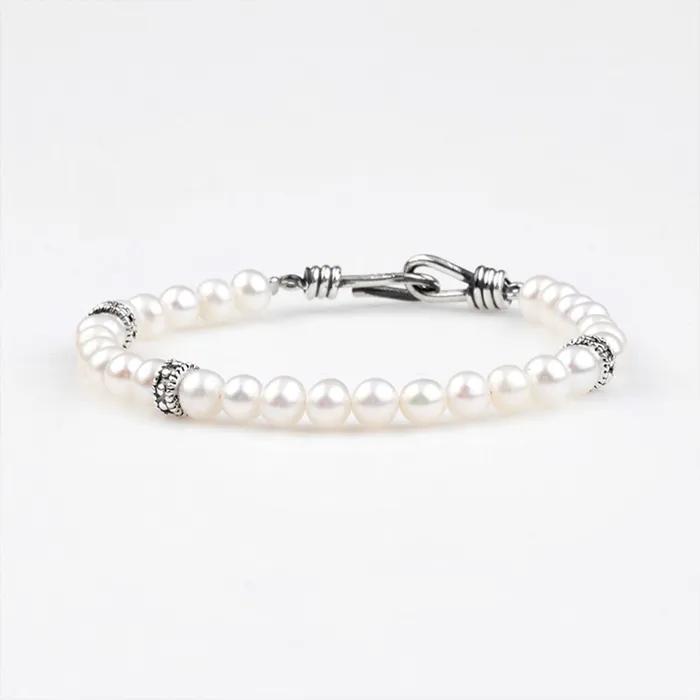 Antique pearl bracelet