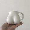 Creative Ceramic Mug Milk Taste Butt Body Shape Nude Lovely Cup Handle Design Desktop Storage Home Decoration Coffee Cups