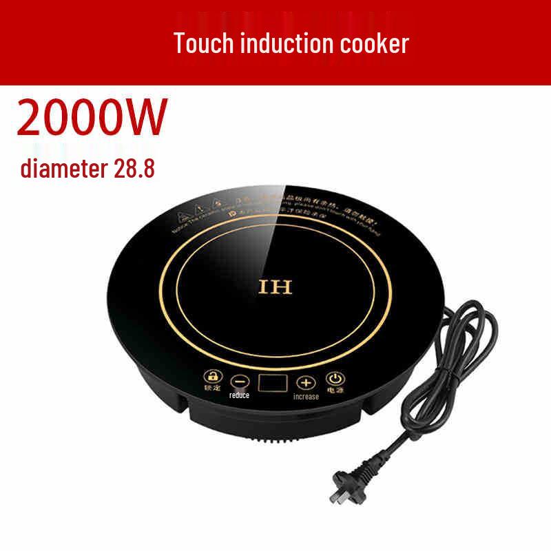 Shengxi High-Power Induction Cooktop: Commercial-Grade, Round, Embedded, Ideal for Stir-Fry and Home Use