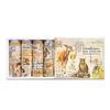 AGUGU Story Collection Gold Foil Retro Journal Washi Tape & DIY Decorative Stickers Set