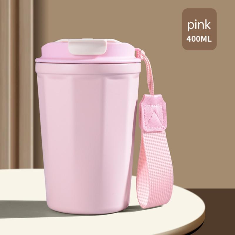 Custom Logo Steel Coffee Mug Vacuum Bottle with Gift Box for Corporate Office Promotional Use in Europe USA