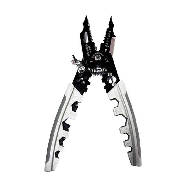 

Wire Pliers 10-20 AWG Electrician Peeling Household Cable Wire Stripper 1
