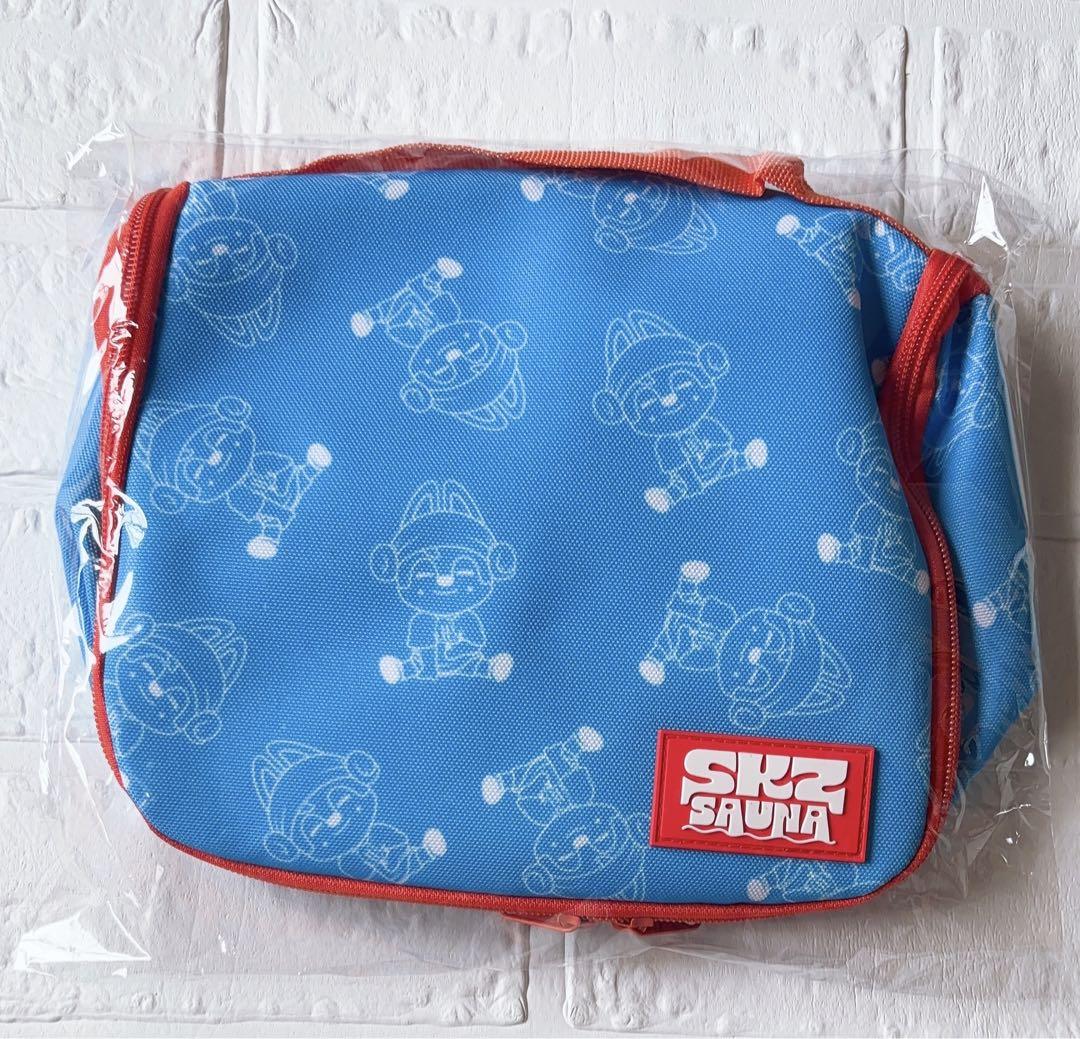 

[USED] StrayKids SKZOO Sauna Travel Pouch (Wolfchan)