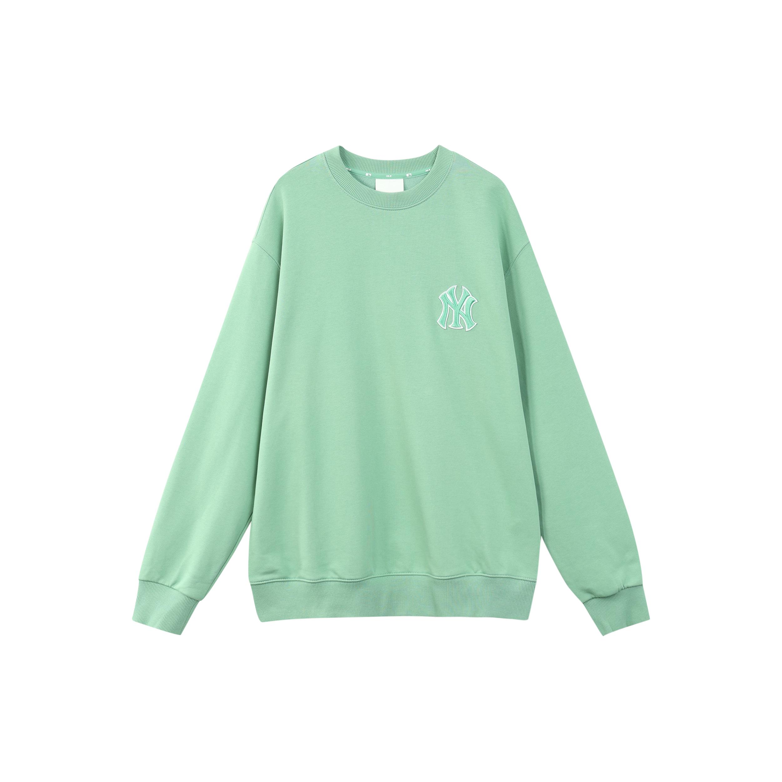 

New MLB New York Yankees Sweatshirt Unisex Green 31MT05111-50K S