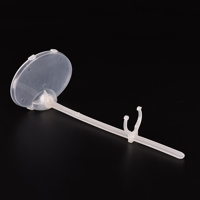 21.5cm 1/6 Dolls Stand Display Holder For Plastic Transparent Pink Hangers Stand Doll Dress Clothes Accessories 2 Colors