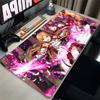 Mauspad Sword Art Online Asuna Gaming Zubehör Tastatur Schreibtischmatte Gamer Computer Schrank Deskmat Anime Mauspads