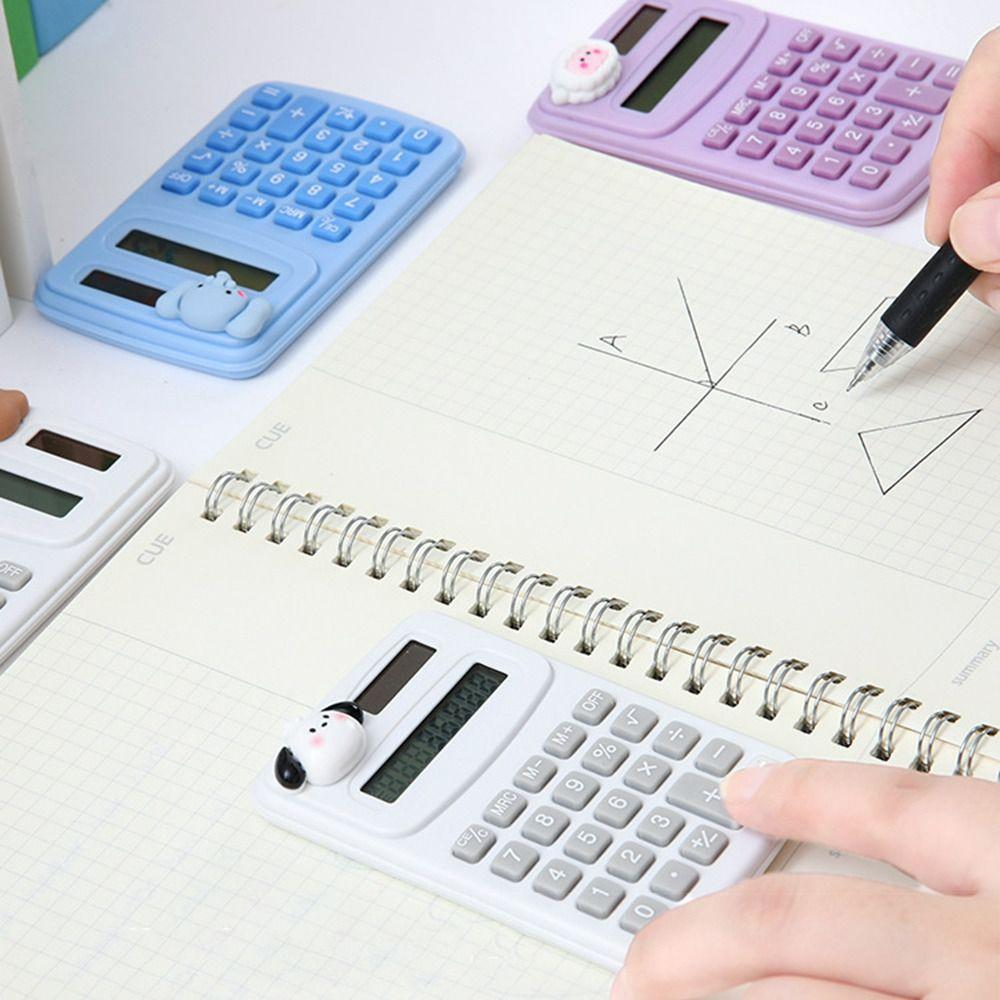 Plastic Mini Calculator Cute Accounting Calculator Durable Math Calculator  Shop