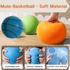 Children's Noiseless Indoor Basketball Training Ball - Elastic Sports Toy, Non-Crumb Ball