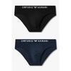 Men S Jacquard Logo Brief 2 Set  0816111011 0816111012 