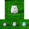Large Resin Owl Figurine Cute Cartoon Animal Decor Ideal For Diy Garden Miniature
