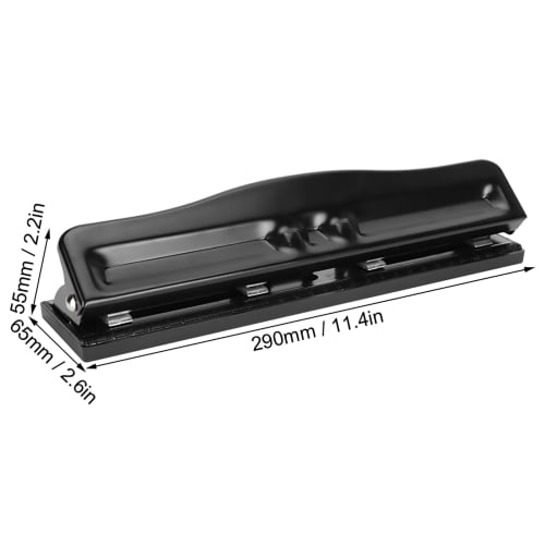 4-Hole Punch 4-Hole Puncher 4-Hole Punch Manual Office Home Universal Paper Punchinghines 999D