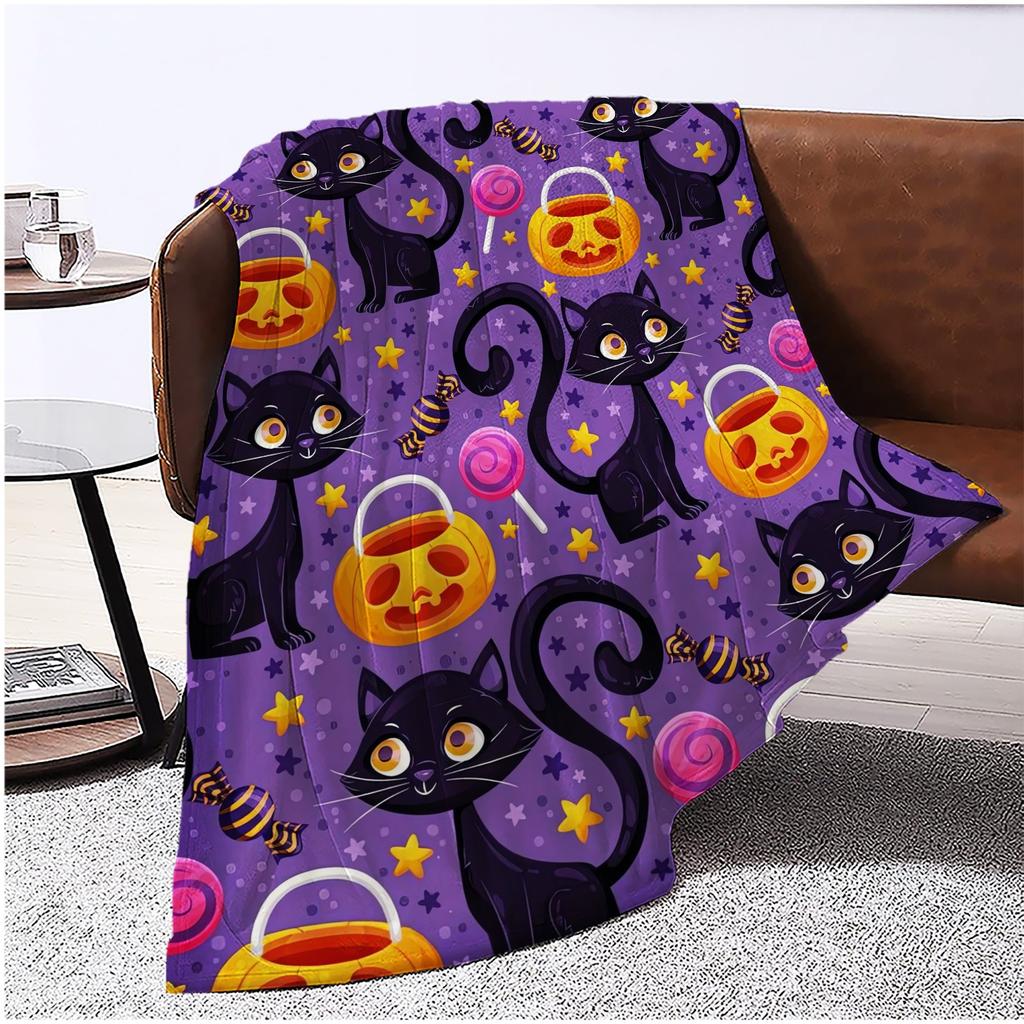 Halloween Print Blanket