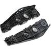 Front Bumper Bracket Set for Toyota Corolla 2009-2010 Left Driver and Right Passenger Side 52116-12390, 52115-12430, 52116-02110, 5211502130,