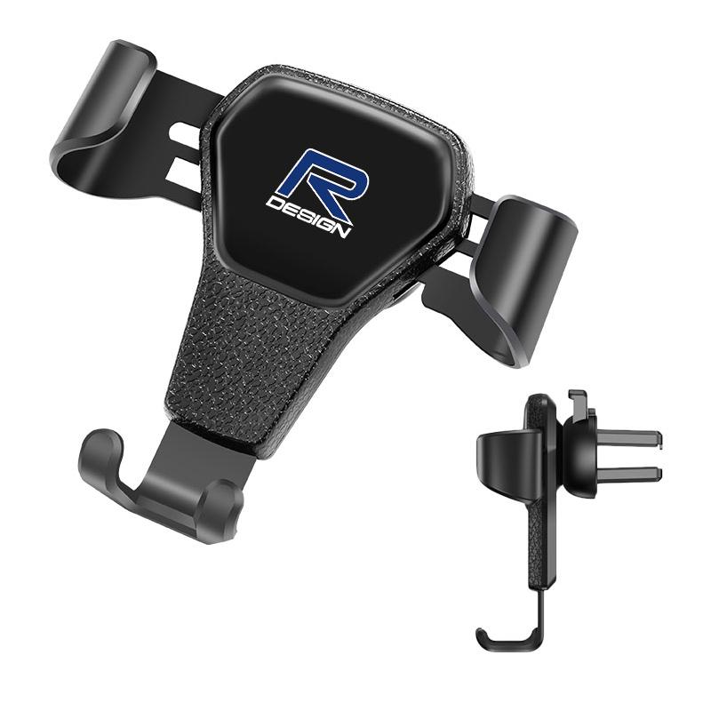 Gravity Car Phone Holder Air Vent Clip Cell Phone Stand Support For Volvo Rdesign V50 V70 S90 S60 C30 XC60 T6 S80 V60 V40 XC90