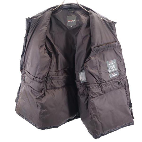 DUVETICA Long Sleeve Down Jacket 46 Black Series Men's Used