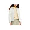 Skechers Lightweight Water-Resistant Hooded Down Jacket Women Outerwear Cotton-Candy-White P424W130-0074