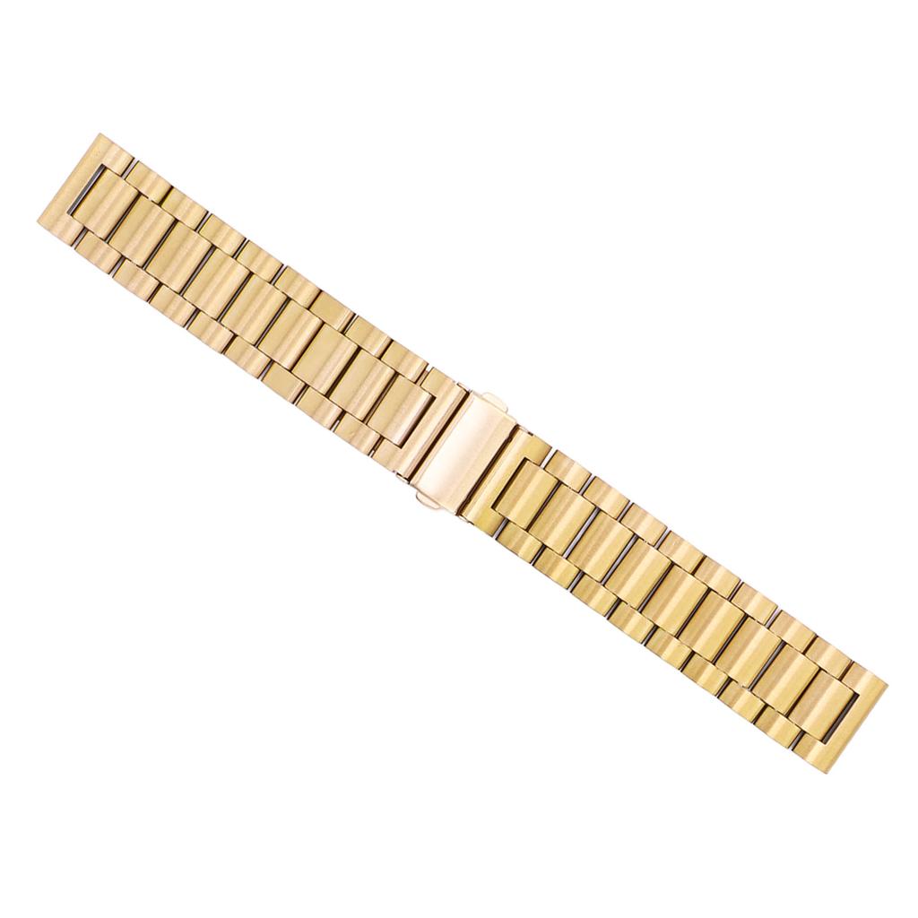 Quick Release Watch Metal Strap Micro Adjustable Clasp Stainless Steel Wristband Compatible for S2 F