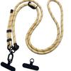 Macaron Thick Rope Phone Lanyard - Adjustable 7-8mm Climbing Gasket for Shoulder, Back, or Neck