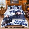 Kendrick Lamar Custom Name 3Pcs Bedding Set 1 Bed Sheet 2 Pillowcases Bedroom Home Decor