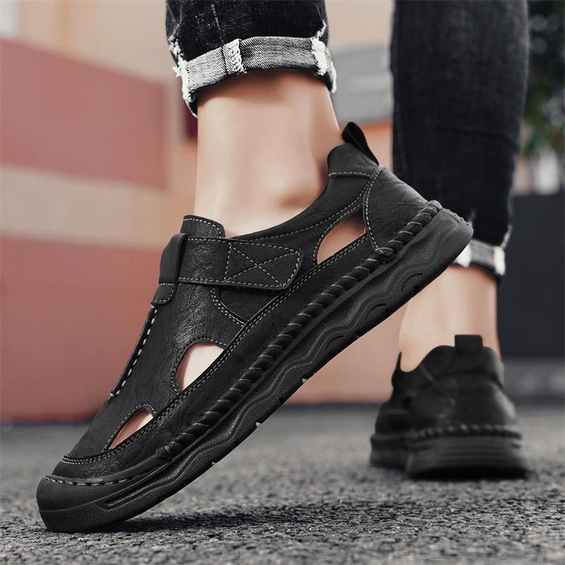 39-48 Summer Men's Casual Closed Toe Sandals  Breathable Casual Sneakers Sandals for Men Mens Sandals