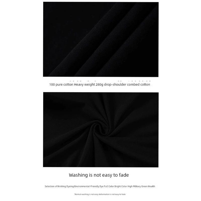 Wassup Trendy Smiley Letter Men and Women Same Type T-shirt Summer Loose All-Match Trendy Tee Couple round Neck Short Sleeve