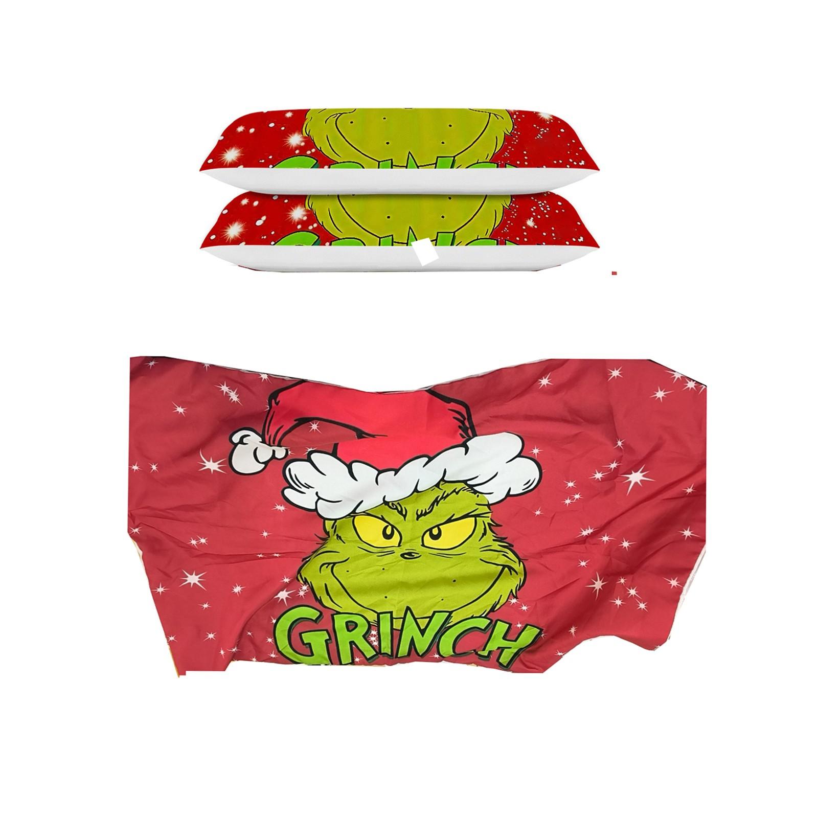 

Пододеяльник с принтом рождественских украшений. Супермягкая матовая микрофибра для двуспальной кровати. Удобный комплект с застежкой-молнией и 2 наволочками. One Size