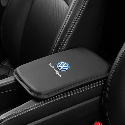 2026 Hot For VW VOLKSWAGEN Car Armrest Pad Covers Universal Center Console Auto Seat Armrests Box Pads For Volkswagen VW Golf GT