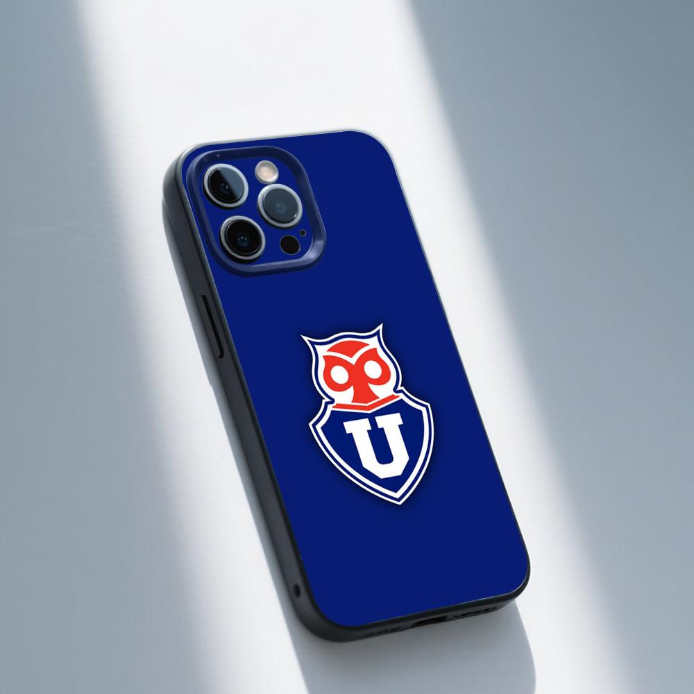 C-Chile University Logo Phone Case For iPhone 16,15,14,13,12,11,Pro,Max,Plus,X,XS,XR,SE,8,7,Mini,Soft Silicone Black Case