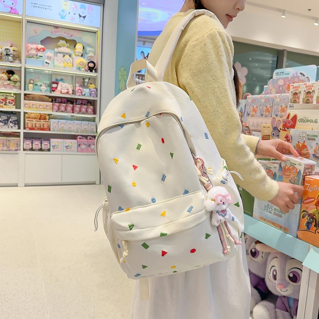 Schoolbag Niche Design Star 1011 High Value Large Capacity Backpack Leisure Commuter Light Backpack Korean Version Tide