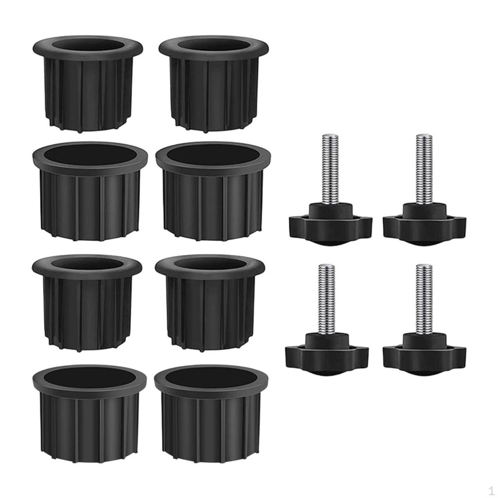 12 -PCs Terrace Table Rain Shoe Hole Ring Plug Umbrella Insert Exchange for The Back