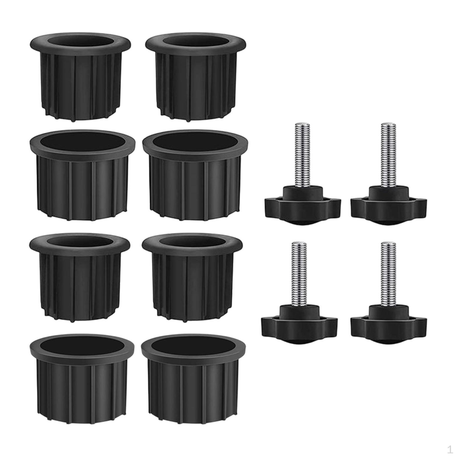 

12 -PCs Terrace Table Rain Shoe Hole Ring Plug Umbrella Insert Exchange for The Back No Oblique Sleeve