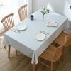 Nordic Plaid PVC Tablecloth: Oil-proof, Waterproof, Wash-free Table/Sofa Mat