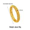 Vietnamese Vintage Gold Filigree Bangle: Trendy, Long-lasting Court Style