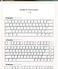 MOA New Year Snowflake Themed PBT Keycaps - Dye-Sublimation Mechanical Keyboard Gift Set, USB Compatible.