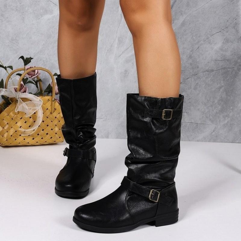 New fashionable and comfortable long boots, women's short boots and low-heeled women's shoes for Spring and Autumn 2025