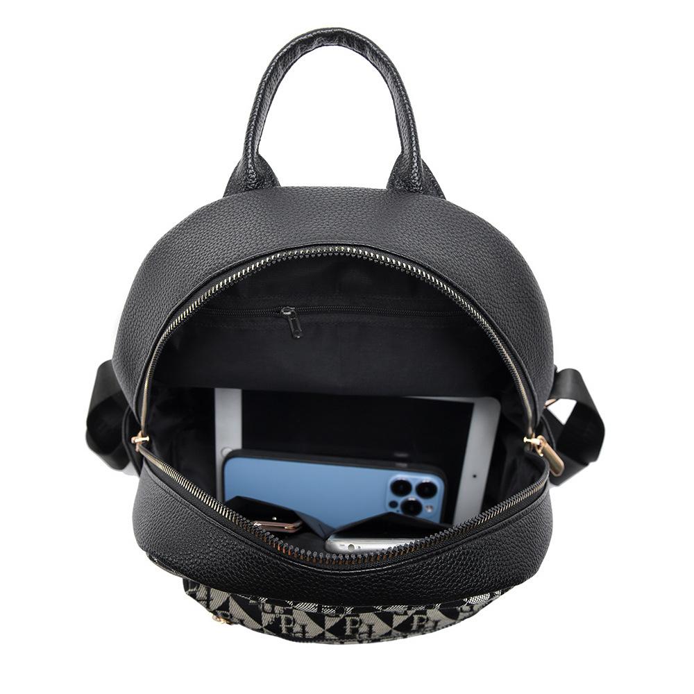Schoolbag Backpack Women's 1011 New Fashion Large Capacity Versatile Travel Bag, Commuting Shopping Trend Premium Sense Backpack