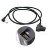 D Tap B-type To DC5525 Camera Power Cord Stable Power Transfer for Blackmagic Videos Assist Photography Professionals
