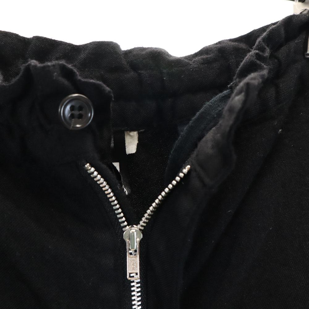BLACK COMME des GARCONS Made in Japan Wool Blend Easy pants XS black Women Used