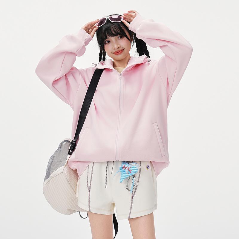 Spring & Autumn Unisex Hooded Cardigan: Trendy Mountain Style, Lightweight, Multi-color Options, Available for Group Purchase & Custom Printing.
