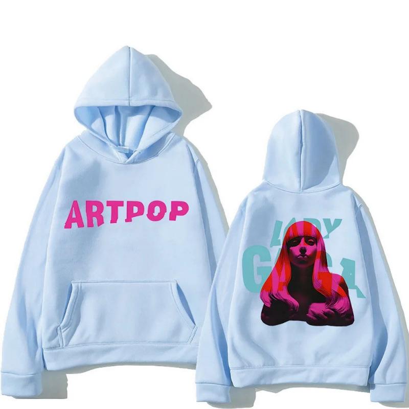 Lady Gaga Hoodie Double-Sided Printing Comfortab