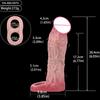 SXXY Multi-Types Skin Touch Hollow Dildo Silicone Male Dick Extender Realistic Delay Ejaculation Sex Toys For Men 18+ Couple Sex