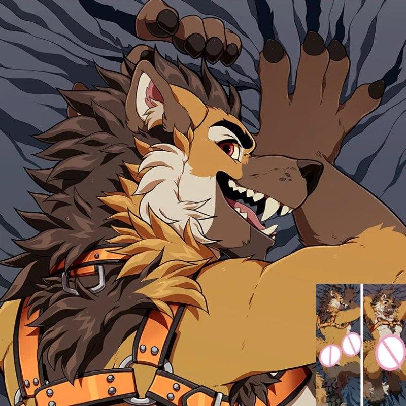 

Пушистый Бен Роаноак, пушистая наволочка в стиле аниме «Дакимакура», домашнее постельное белье, двусторонний принт, обнимающая наволочка для тела, чехол