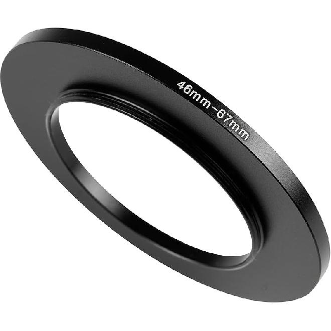 72-77mm Metal Step-Up/Down Ring Adapter Compatible with Mirrorless Cameras DSLR Lens, UV CPL ND Filter Thread Converter, Black