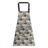 Keukenschort met bloemenprint Waterdicht Restaurantuniform Mode Catering Werkkleding voor Dames