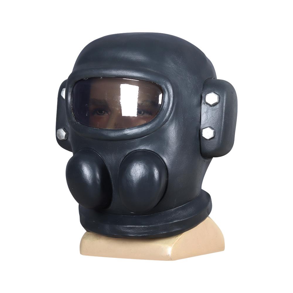 Lethal Company Deadly Company Latex Mask Helmet Halloween Headgear Cosplay Dress Up Props