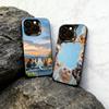 Cat Phone Case For iPhone 17,16,15,14,13,12,11 Plus,Pro Max,XS,Colorful Silver Phone Case Funda Cover