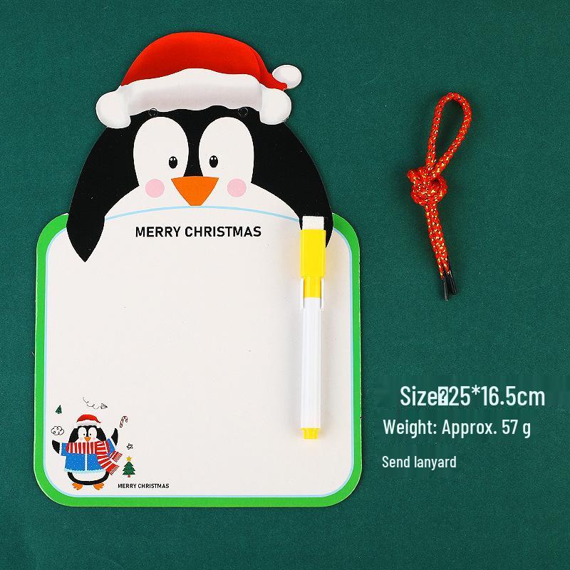 Double-Sided Erasable Drawing Board - Christmas Gift for Kids, Educational Doodle & Writing Board for Primary School Students
